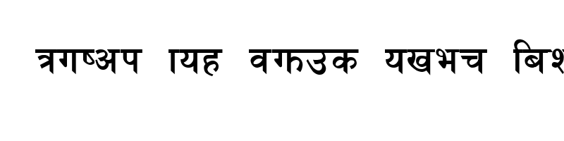 font preview of Akshar Bold