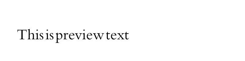 font preview of Al Qalam Quran 2A