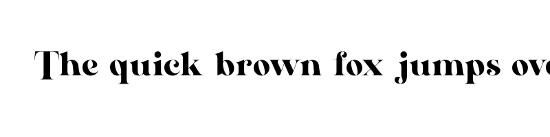 font preview of al veshion personaluseonly