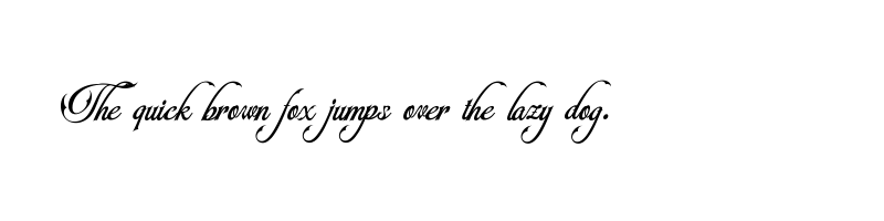 font preview of alegarde
