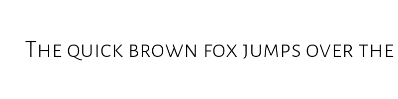 font preview of alegreya sans sc light