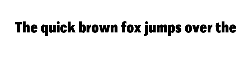 font preview of alergia condensed black