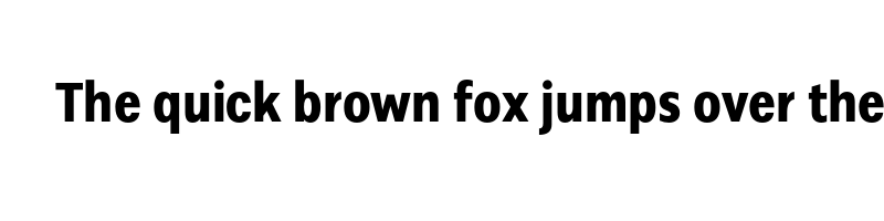 font preview of alergia condensed bold