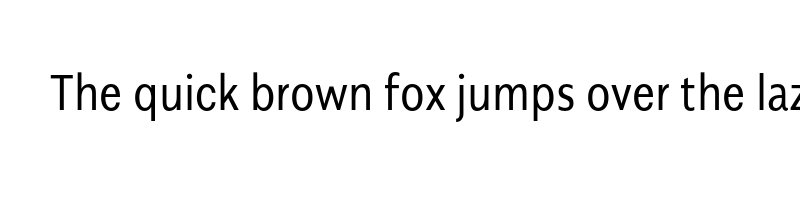 font preview of alergia condensed light