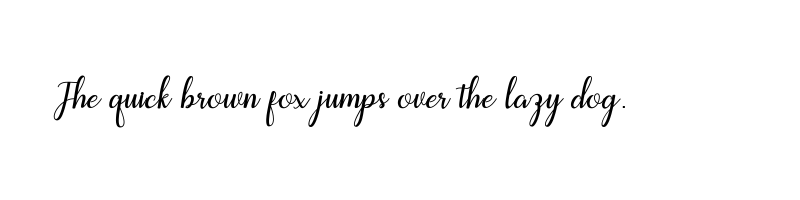 font preview of aleria script demo