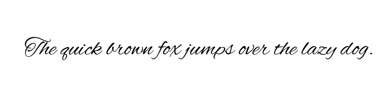 font preview of alex brush regular