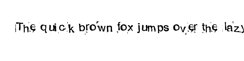 font preview of alexandras stempelkasten