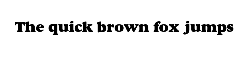 font preview of alfredo heavy