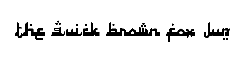 font preview of alhambra deep