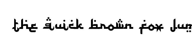 font preview of alhambra regular ttf