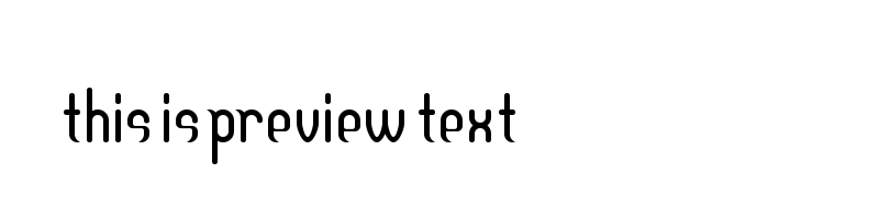 font preview of Alharbi Alhanoof Font