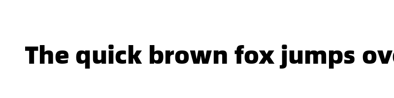font preview of alibaba sans black