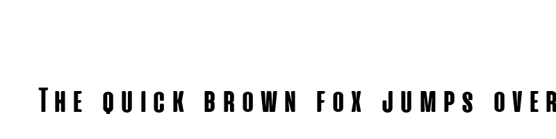 font preview of aliens cows extrabold
