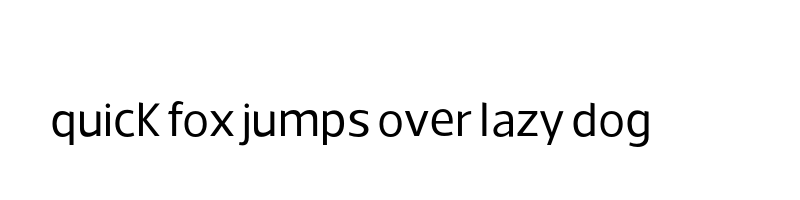 font preview of All Genders Light v4