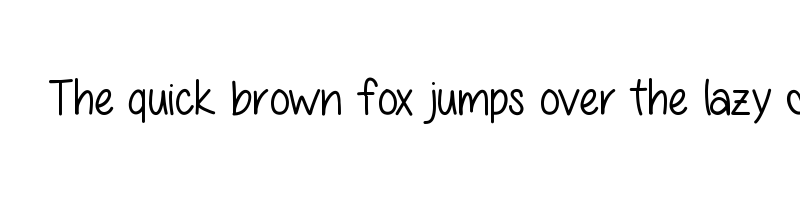 font preview of all things pink
