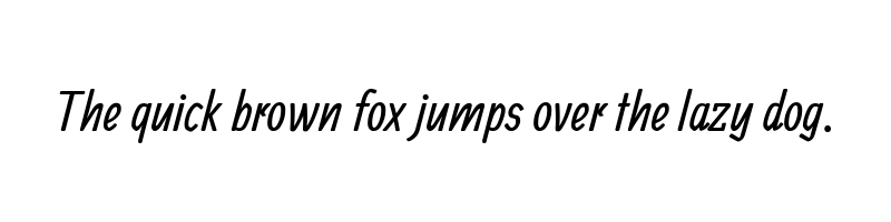 font preview of allan