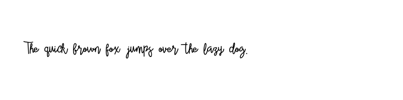 font preview of alleana script regular