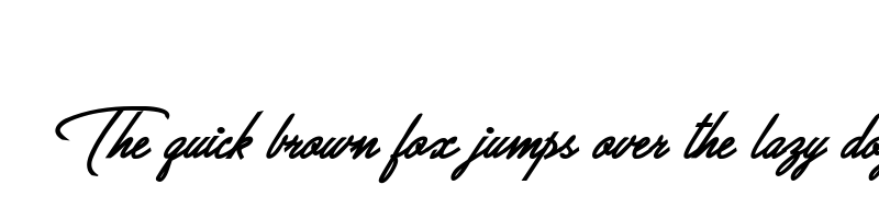 font preview of allegratta personal use
