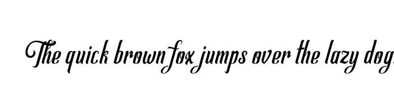 font preview of allema