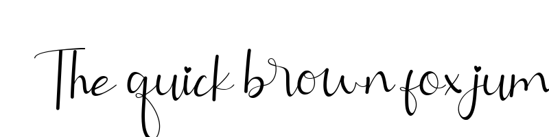 font preview of allitta calligraphy