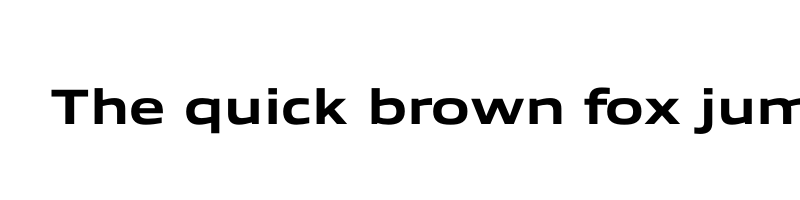 font preview of allumi std extended book bold