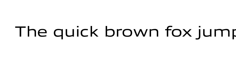 font preview of allumi std extended
