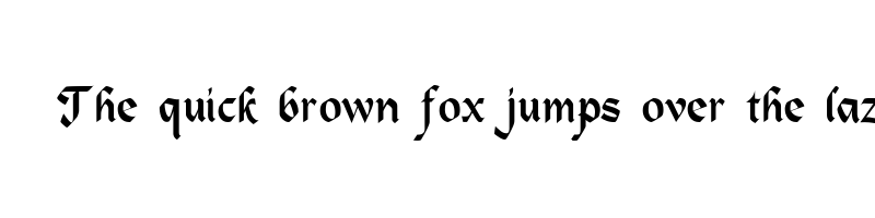 font preview of alpine