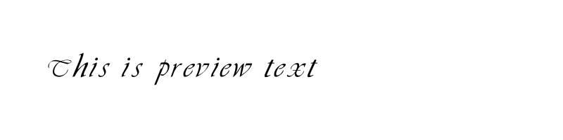 font preview of AlQalam Ubaid Regular