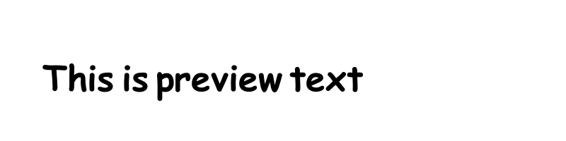 font preview of AlQalamMujeeb