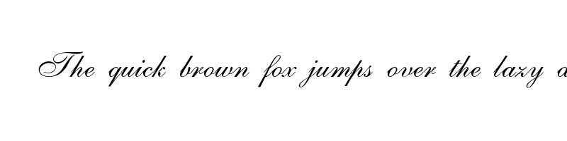 font preview of als script