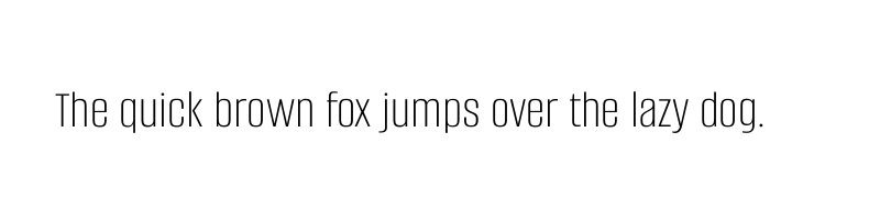 font preview of alumni sans extra light