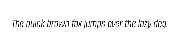font preview of alumni sans light italic