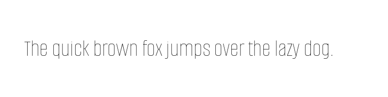 font preview of AlumniSansPinstripe Regular