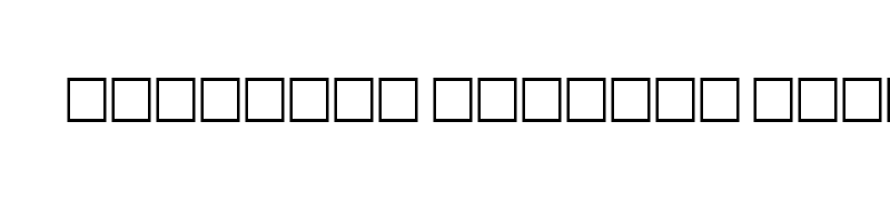 font preview of ALW Cool Hijon. Normal