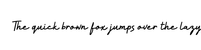 font preview of alysa beauty