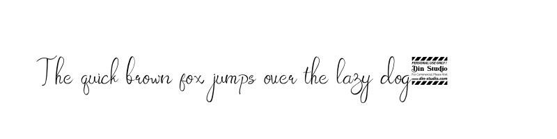 font preview of amadora