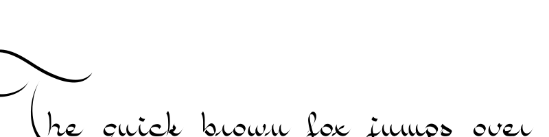font preview of amal regular
