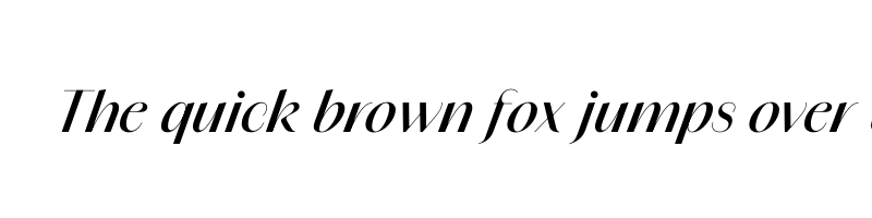 font preview of amandine medium italic