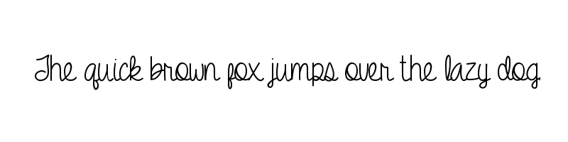 font preview of amber shaie