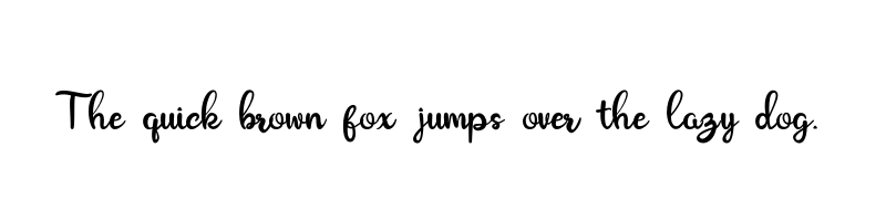 font preview of amboeng