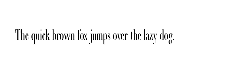 font preview of ambroise std francois light