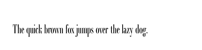 font preview of ambroise std francois