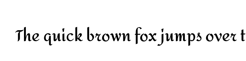 font preview of amita bold
