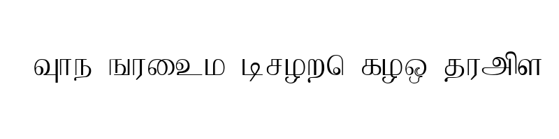 font preview of amma regular otf