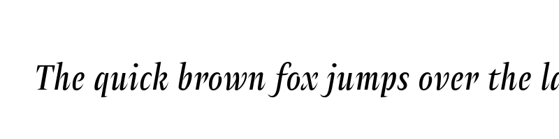font preview of amster regular italic