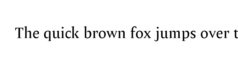 font preview of amster regular