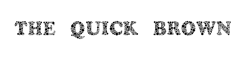 font preview of amydor