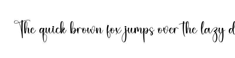 font preview of angel flower