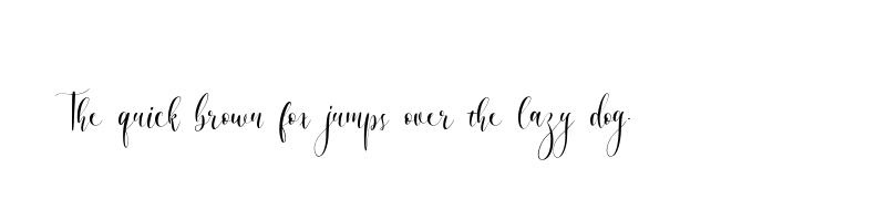 font preview of angelina script regular