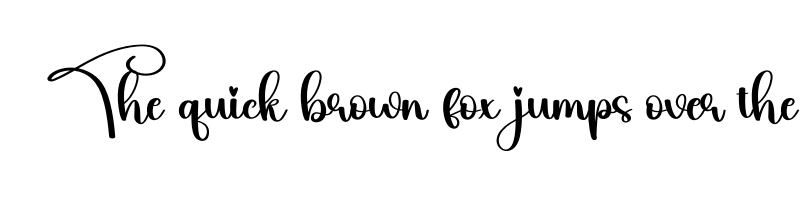 font preview of anime